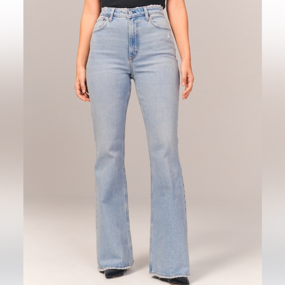 NWT Abercrombie Vintage Flare Jean Curve Love